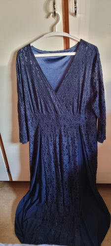 SHEIN blå klänning, storlek 4XL