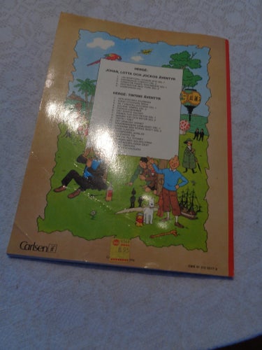 Tintin i amerika 1:a upplagan 1975
