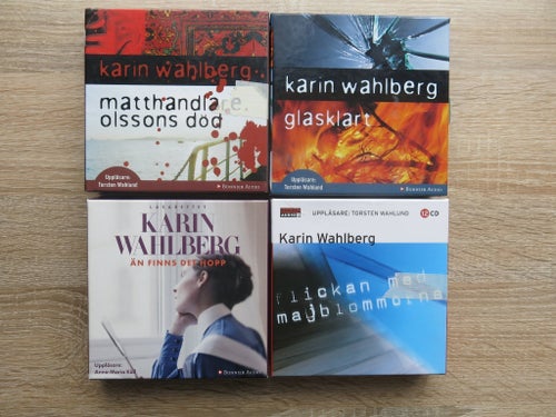 Karin Wahlberg Ljudböcker - 4 titlar