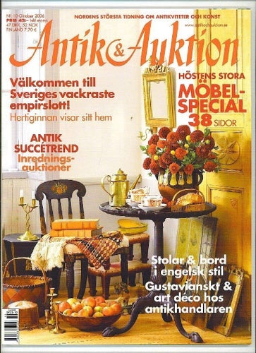 Antik & Auktion 10/2006 - Glaset från Kina, kaméer m m