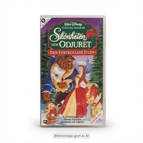 Skönheten och Odjuret: Den Förtrollade Julen (VHS)