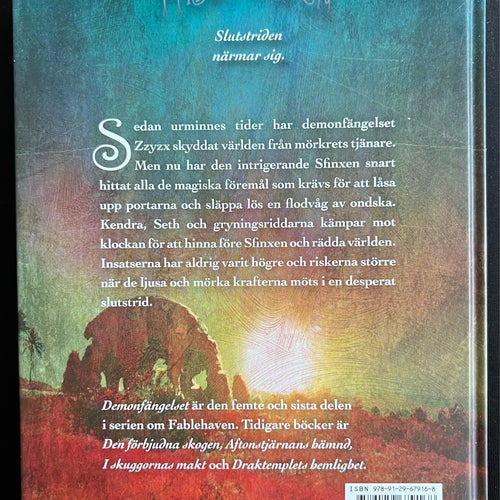Fabelhaven Demonfängelset av Brandon Mull, 2010