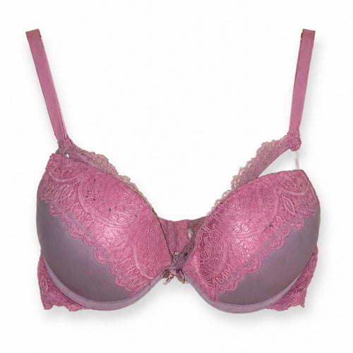 Rosa push-up BH | storlek ca 80C - OBS defekt
