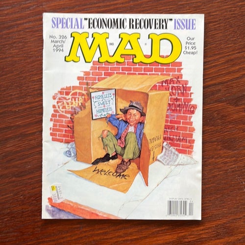 MAD Magazine Special "Economic Recovery" Issue