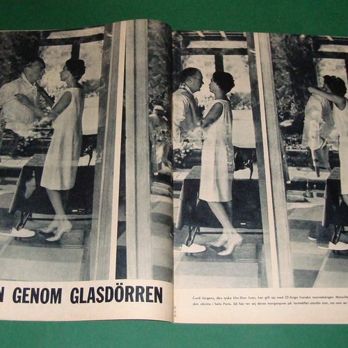 SE nr 40 1958 - Gunilla Asp, Curd Jürgens, Etiopien m.m.