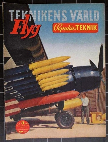 TEKNIKENS VÄRLD 1948/3 Terrot MC, Manne Siegbahn,Helge Autero, HO,radiorör