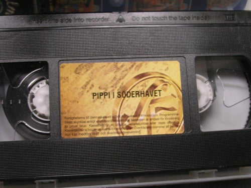 Astrid Lindgrens Pippi i Söderhavet, VHS