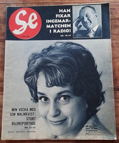 Se / Nr 20 - 1959 / Siw Malmkvist / Ingemar Johansson /Edwin Ahlqvist mfl...
