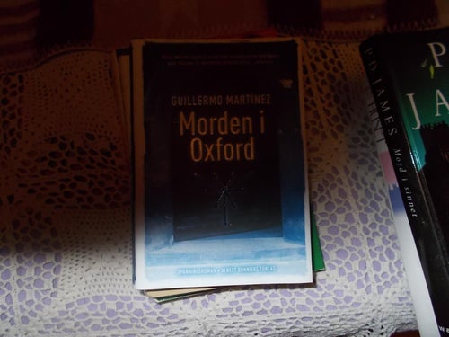EN BOK GUILLERMO MARTINEZ MORD I OXFORD