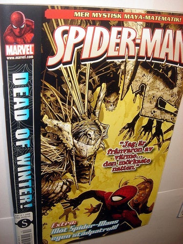 SPIDER MAN MARVEL (svensk) NY OLÄST 2008 Nr 12