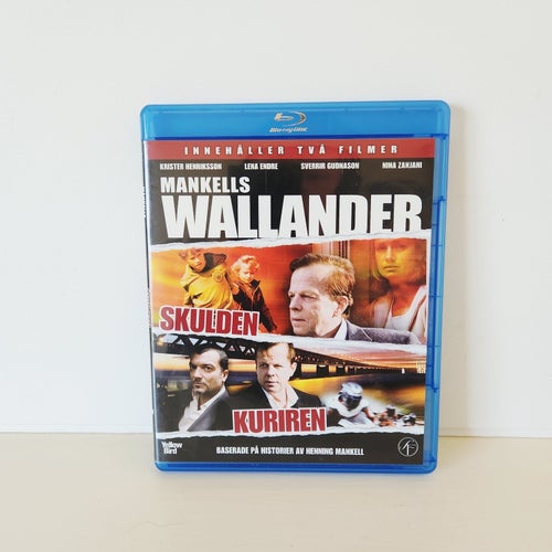 Wallander - 2 Filmer, Skulden & Kuriren - DVD Blu-ray