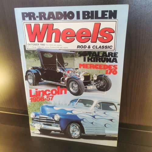 Wheels Magazine nr 10 Rod & Classic - Oktober 1980