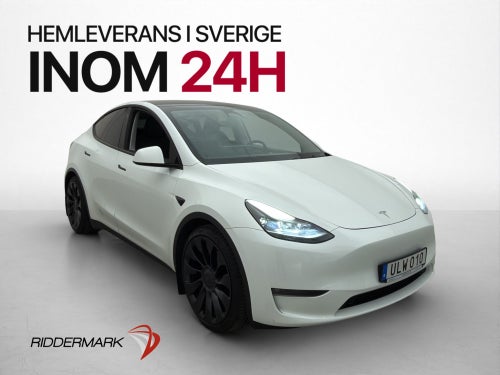 Tesla Model Y Performance AWD Dragkrok Skinn Pano Autopilot