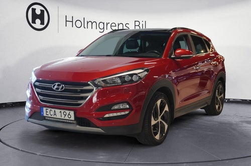 Hyundai Tucson 2.0 CRDi 4WD Automatisk, 185hk, 2017, Drag Backkamera