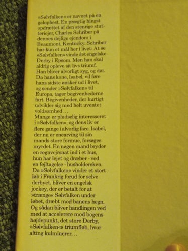 Sølvfalken av Evelyn Anthony