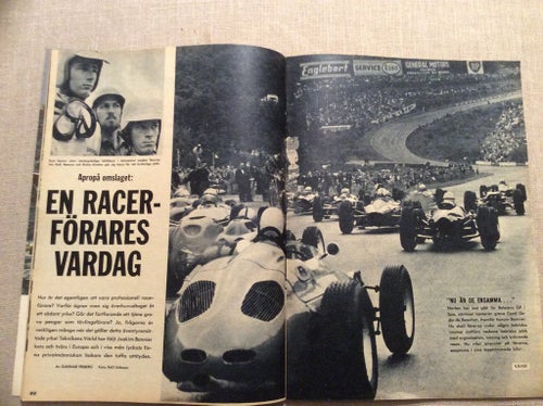Teknikens Värld Nr 19 1963 Racerförare,Joakim Bonnier,DKW F 12,