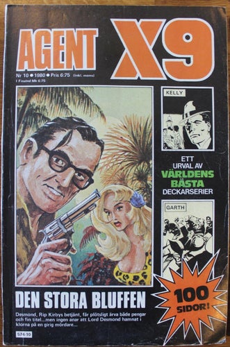 AGENT X9 1980 NR 10