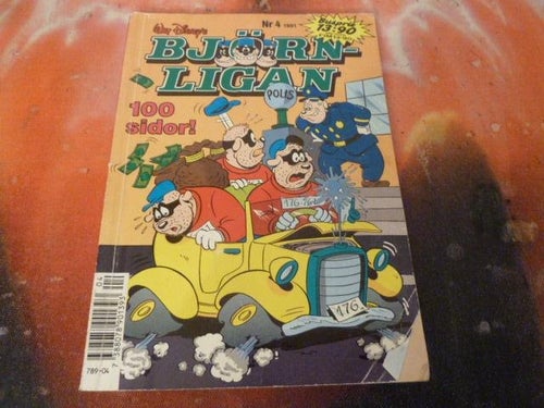 BJÖRNLIGAN, NR 4 - 1991, TIDNING