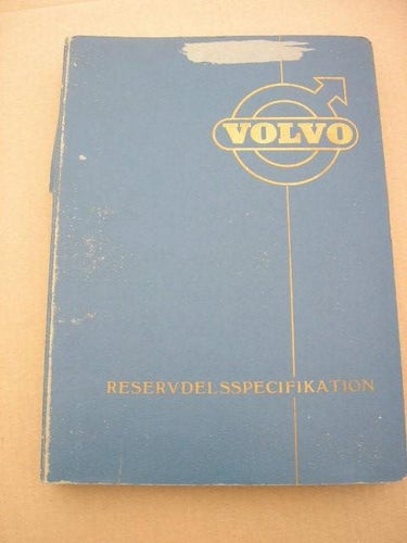 VOLVO Reservdelskatalog Buss B616 B617 / B 616 B 617