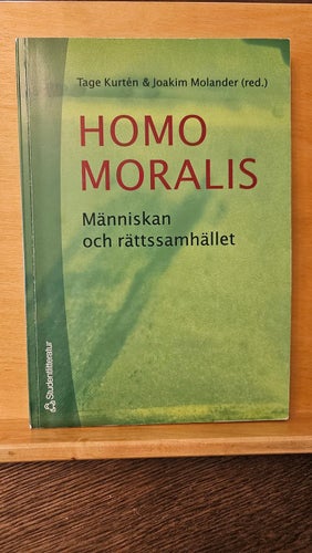 Homo moralis - människan och rättssamhället, Kurtén