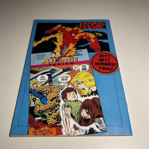 Spindelmannen nr 5 1980, toppex! NM-