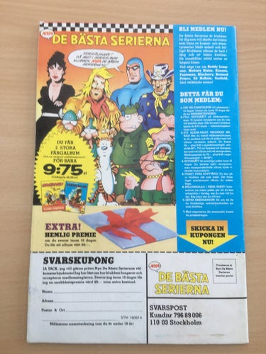 STÅLMANNEN - Nr 9 1989