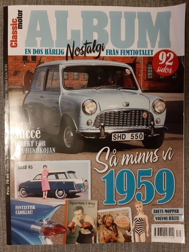 Classic Motor Album nr 30 - 1959 (Saab 95, Studebaker Lark, Crescent Sport) m fl