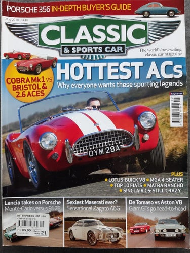 Classic & Sports Car May 2010: Lancia Beta Monte-Carlo, Porsche 912 + 356