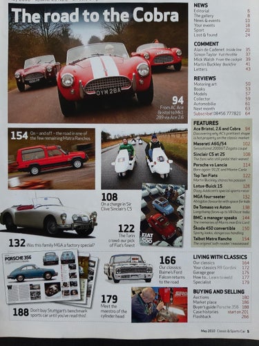 Classic & Sports Car May 2010: Lancia Beta Monte-Carlo, Porsche 912 + 356
