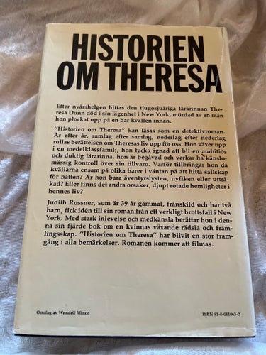Historien om Theresa - Judith Rossner - Okänt År