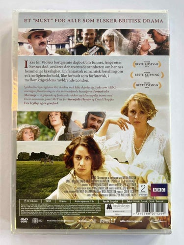Portrait of a marriage (1990) BBC 2-disc DVD NY Inplastad!