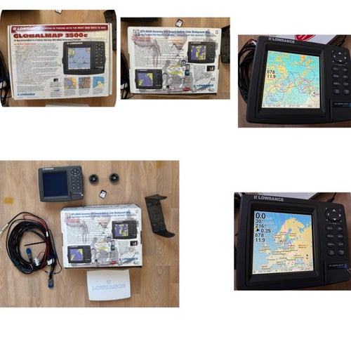 Lowrance GlobalMap 3500C +Navionics Sweden South Gold