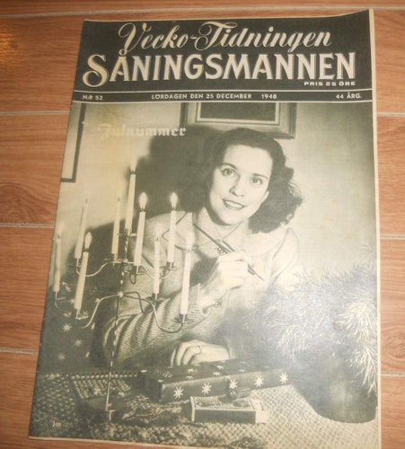 Såningsmannen nr52 1948 Jul, Julnummer, Harry Martinson