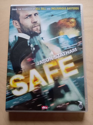 DVD-FILM "SAFE" MED JASON STATHAM FRÅN 2012