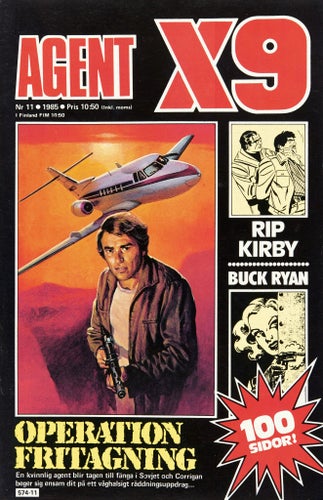 Agent X9 Serietidning 1985 nr 11 (Oläst arkivex)