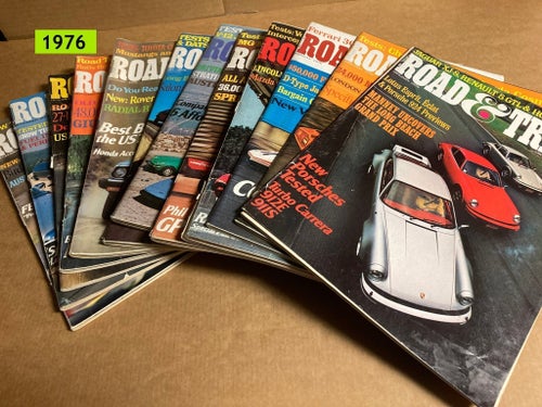 Road & Track ## 12 stycken tidningar från 1976 ##