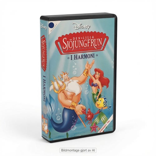 Den Lilla Sjöjungfrun I Harmoni (VHS)