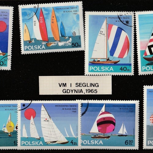 Polen VMi segling, Gdynia 1965 och Polska handelsflottan.