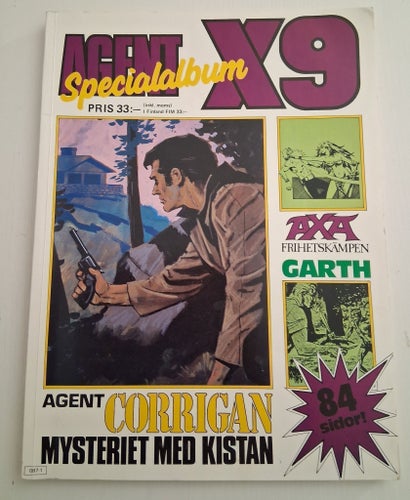 Agent X9 Specialalbum - Agent Corrigan Mysteriet med Kistan