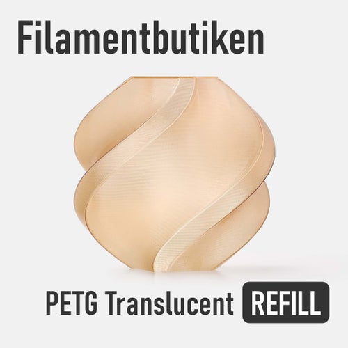 Bambu Lab PETG Translucent Filament Brun/Brown