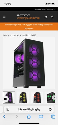 Stationär dator AMD Ryzen 5 5500 RTX 3050