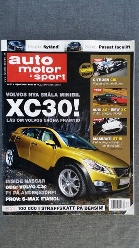 Auto motor & sport 13 2008: Citroën C5 2,2 HDI, Audi A5 1,8 TFSI, BMW 320i Coupé