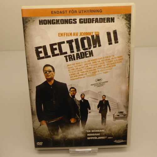 Election II Triaden - Region 2, DVD-film, Svensk text, Fint skick