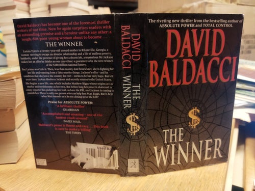 The Winner av David Baldacci, bok, very good plus