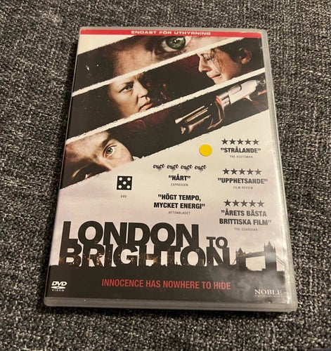 LONDON TO BRIGHTON (2005) SVENSK UTGÅVA I FINT SKICK!