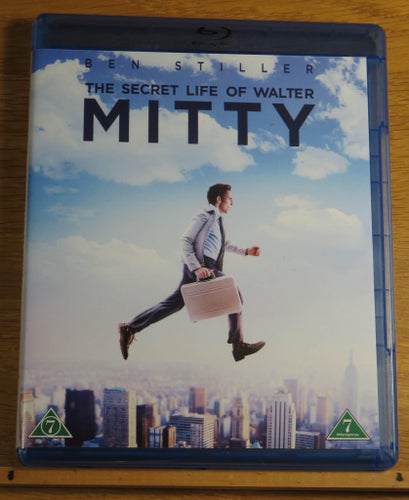 The Secret life of Walter Mitty Ben Stiller Bluray Nyskick!