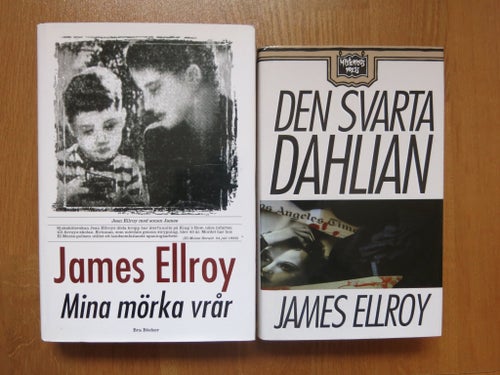 James Ellroy - 2 böcker .