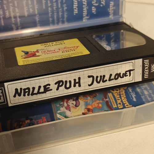 Disney Nalle Puh Jullovet VHS