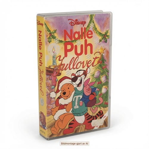 Disney Nalle Puh Jullovet VHS