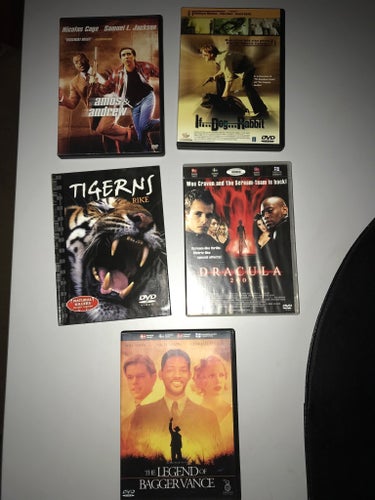 DVD paket, Tigerns rike, Dracula, The Legend of Bagger Vance, Amos & Andrew, If